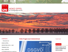 Tablet Screenshot of heikosippel.de